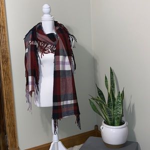 {aeo} plaid scarf